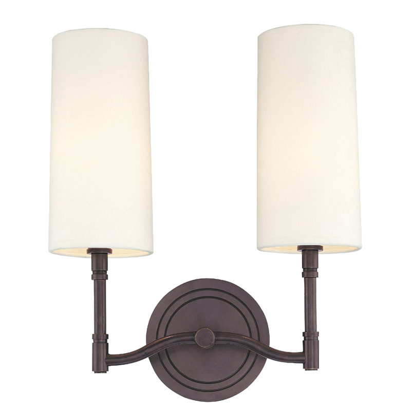 2 LIGHT WALL SCONCE