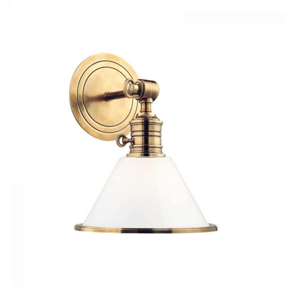 1 LIGHT WALL SCONCE