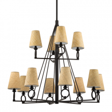 Hudson Valley 1744-AI - 12 LIGHT CHANDELIER