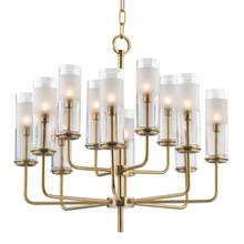 Hudson Valley 3925-AGB - 12 LIGHT CHANDELIER