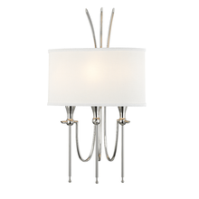 Hudson Valley 4303-PN - 3 LIGHT WALL SCONCE