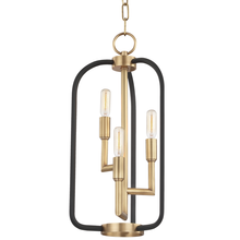 Hudson Valley 8313-AGB - 3 LIGHT CHANDELIER