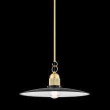 Mitzi by Hudson Valley Lighting H793701-AGB/SBK - LEANNA Pendant