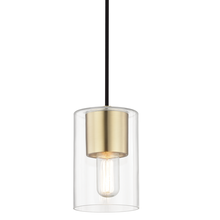 Mitzi by Hudson Valley Lighting H135701-AGB - Lula Pendant