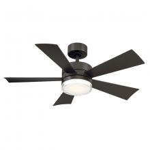 Modern Forms US - Fans Only FR-W1801-42L-BZ - Wynd Downrod Ceiling Fan