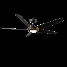 Modern Forms US - Fans Only FR-W2304-62L35SBMB - Lucid Downrod ceiling fan