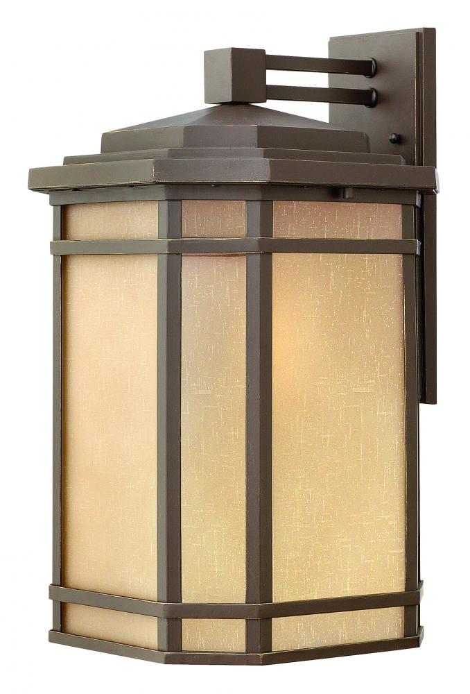 One Light Oil Rubbed Bronze Wall Lantern