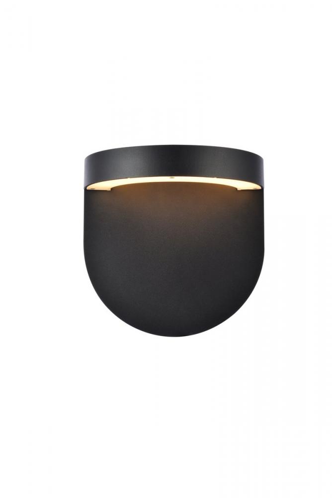 Raine Integrated LED Wall Sconce in Black