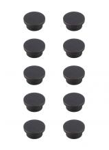 Elegant KB2009-ORB-10PK - Trovon 1.6" Diameter Oil-rubbed Bronze Oversize Round Knob Multipack (Set of 10)