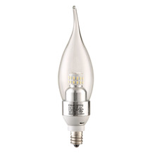 Elegant E12SF-4-D-30-C - LED S30C35  E12 120V 4W 3000K 300LM  Dimmable CHROME