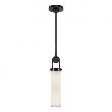 ALORA  PD355015UBGO - Wynwood 15-in Urban Bronze/Glossy Opal 1 Light Pendant