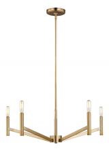 Visual Comfort & Co. Studio Collection 3124305-848 - Vector Five Light Chandelier