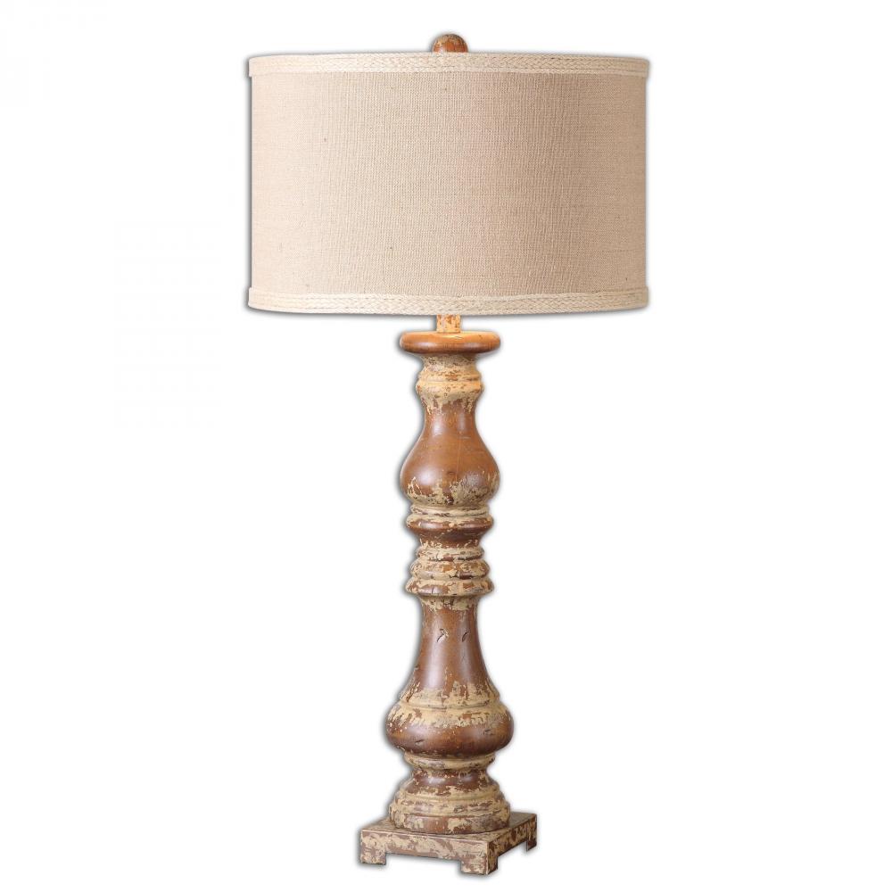 Uttermost Montoro Dark Pecan Lamp