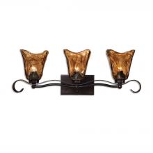 Uttermost 22801 - Vetraio 3 Light Bronze Vanity Strip