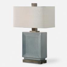 Uttermost 27905-1 - Uttermost Abbot Crackled Gray Table Lamp