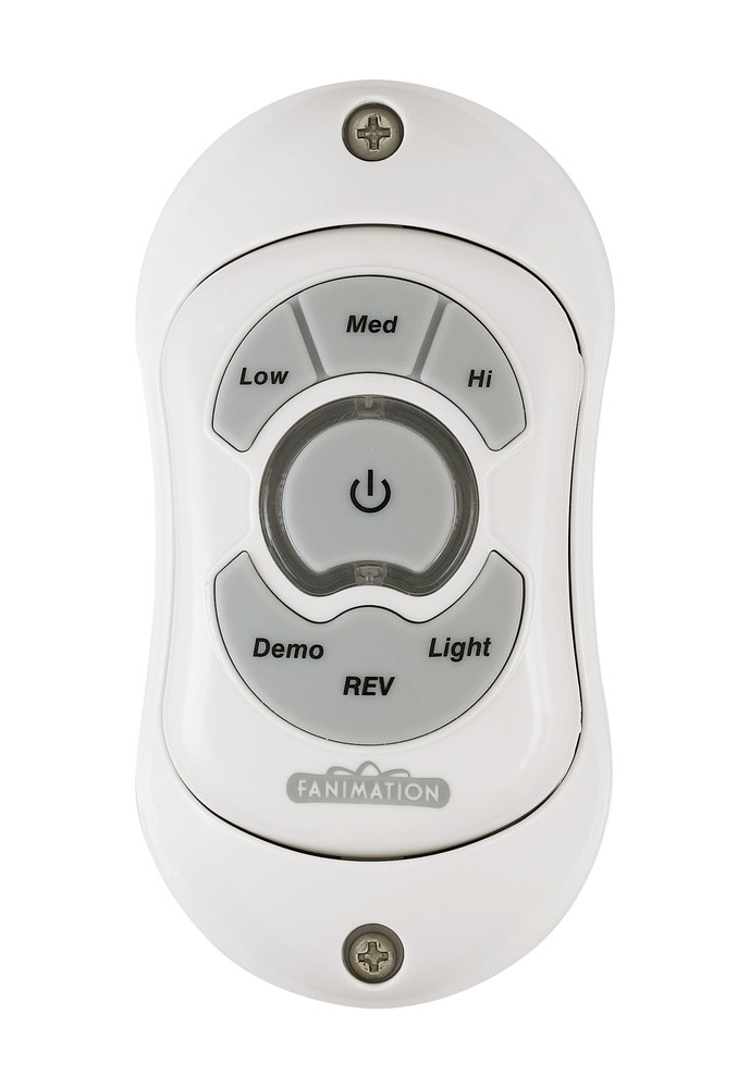 Hand Held Remote Reversing - Fan Speed/Light-WH