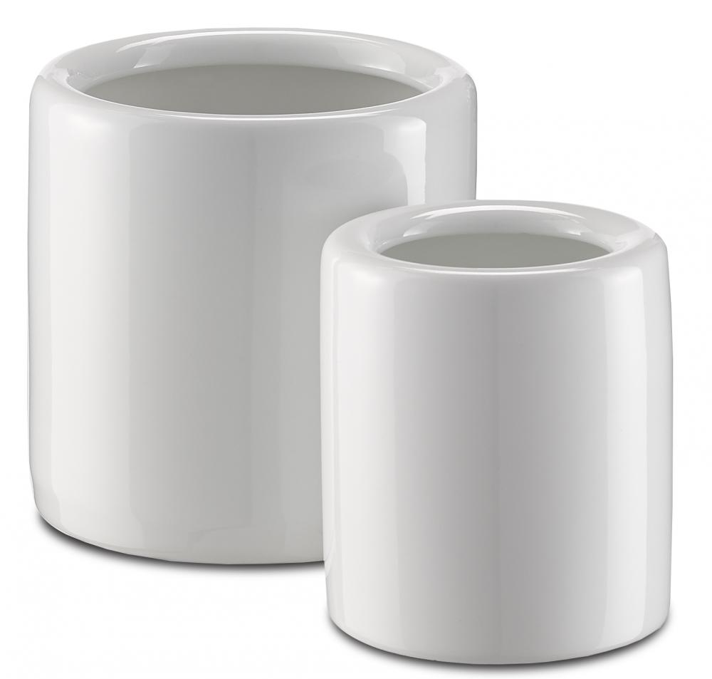 Imperial White Jar Set