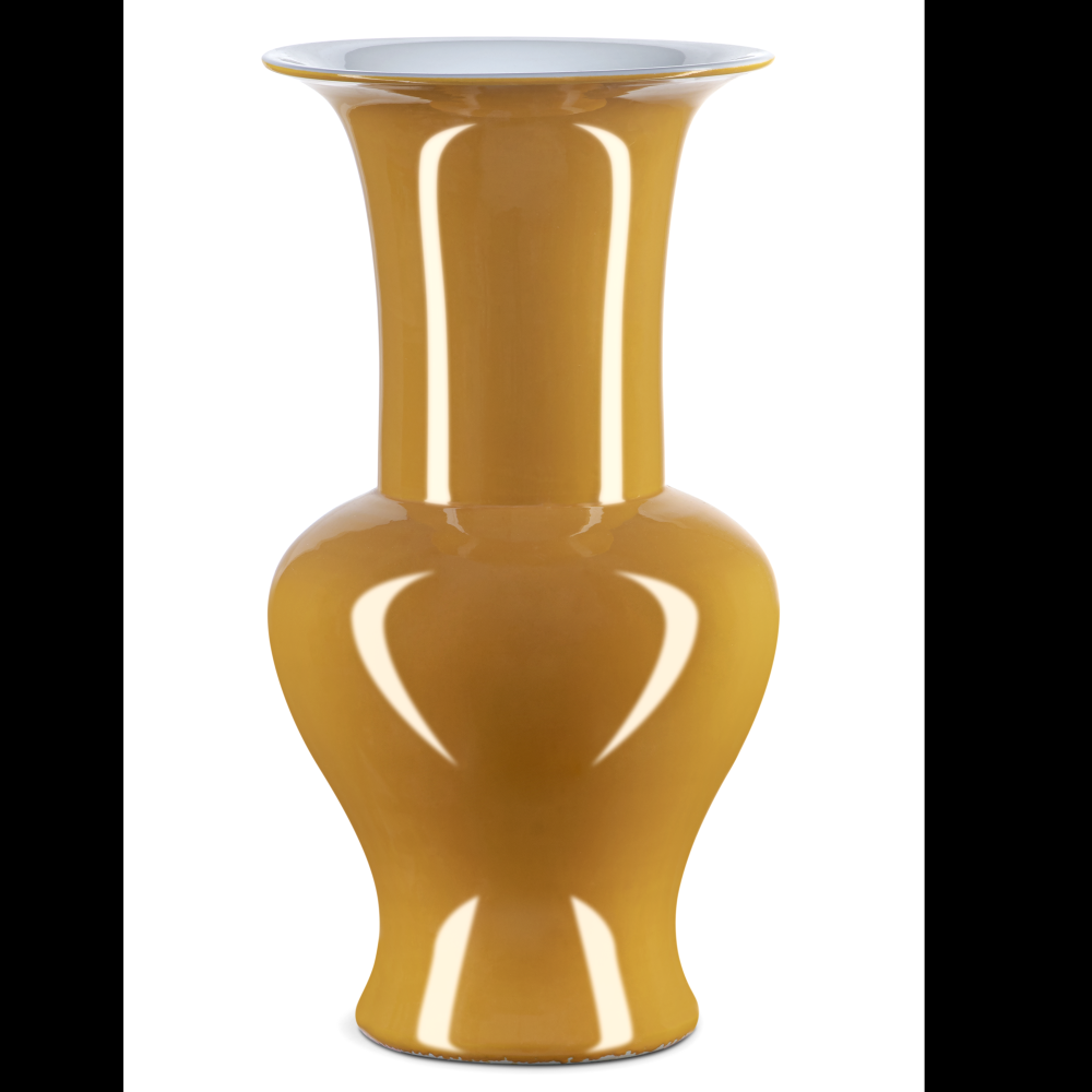 Imperial Yellow Corolla Vase