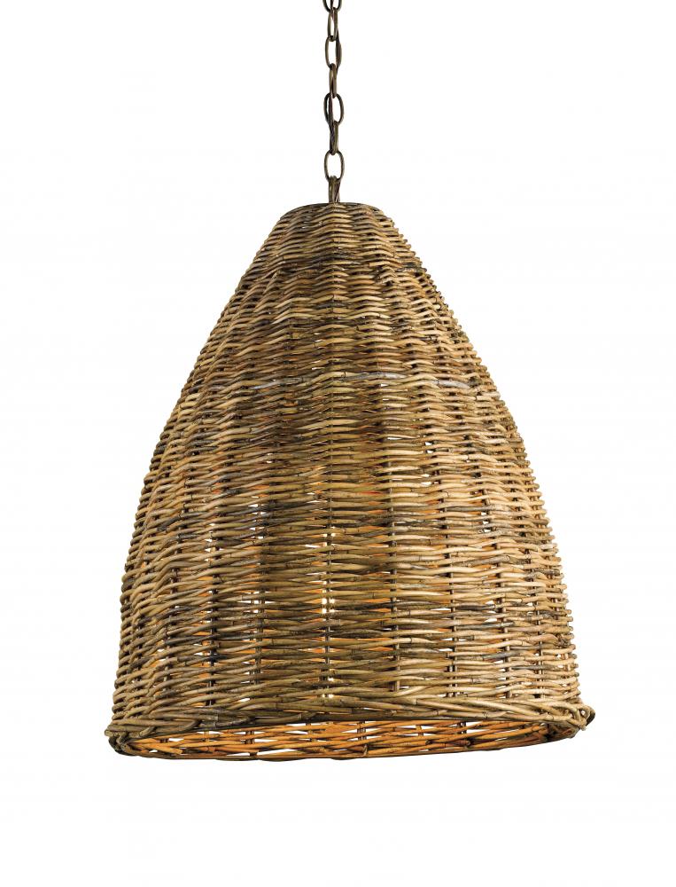 Basket Natural Pendant