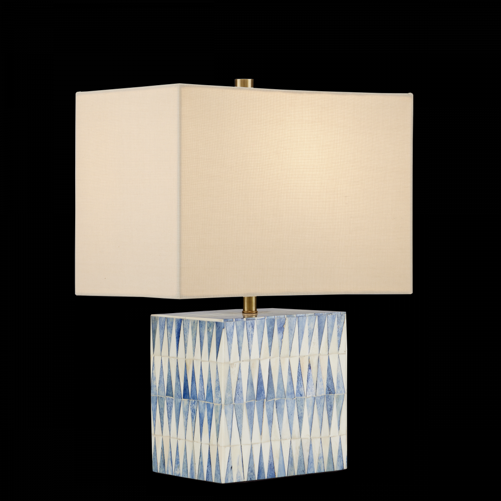 Nadene Blue & White Table Lamp