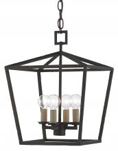 Currey 9000-0456 - Denison Small Black Lantern